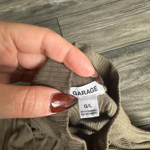 Garage One-Shoulder Ribbed Top - Picture 5 of 6